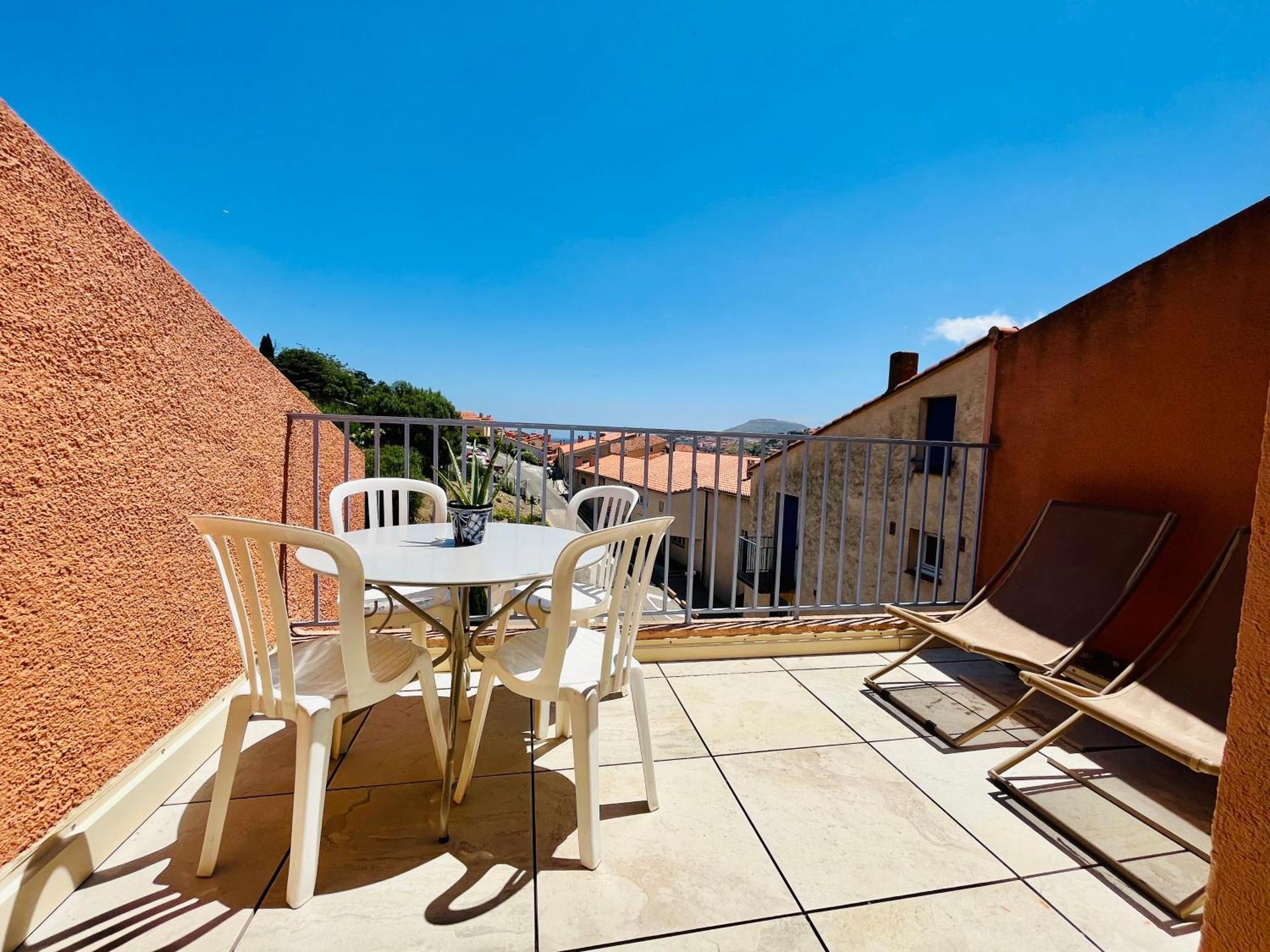 Appartement Collioure, Grande Terrasse Et Parking Eksteriør billede